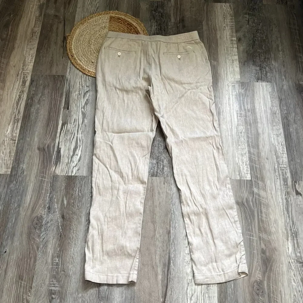 TOMMY BAHAMA Mens Trouser Linen Blend Pants